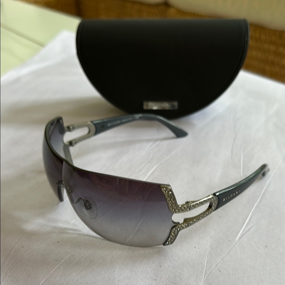Bulgari Women's Black Sunglasses